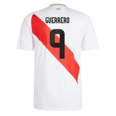 Peru Paolo Guerrero #9 Hemmatröja Copa America 2024 Korta ärmar